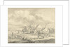 The Porenhuis in the distance the city of Groningen The Netherlands by Egbert van Marum