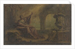 John on Patmos by Anonymous