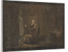Painter in his studio by Anonymous