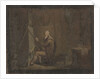 Painter in his studio by Anonymous