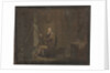 Painter in his studio by Anonymous