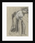 A bent over woman by Jean Grandjean