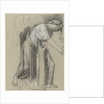 A bent over woman by Jean Grandjean