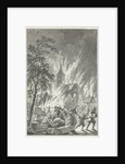 Heavy fire Hilversum The Netherlands by Jacobus Buys