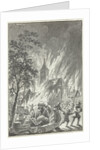 Heavy fire Hilversum The Netherlands by Jacobus Buys