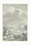 A flood in the Amsterdam area by Jacobus Buys