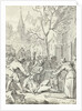 Assaulting the sheriff H. A. Kreet Rotterdam during a riot Orangistisch by Anonymous