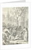 Assaulting the sheriff H. A. Kreet Rotterdam during a riot Orangistisch by Anonymous