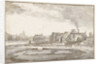 Spaarndammerdijk the Braakjes Amsterdam by Claes Jansz. Visscher II