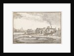 Spaarndammerdijk the Braakjes Amsterdam by Claes Jansz. Visscher II