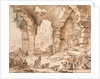 View of the ruins of the Colosseum by Nicolaes Pietersz. Berchem