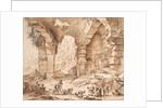 View of the ruins of the Colosseum by Nicolaes Pietersz. Berchem