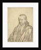 Portrait of a theologian by Hendrick Goltzius