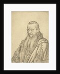 Portrait of a theologian by Hendrick Goltzius