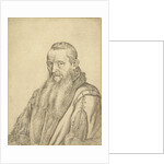 Portrait of a theologian by Hendrick Goltzius