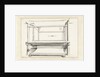 The cloth manufacturing: a loom and some loose parts by Willem van Mieris