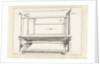 The cloth manufacturing: a loom and some loose parts by Willem van Mieris