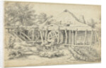 Watermill by Jacob Isaacksz. van Ruisdael