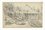 Watermill by Jacob Isaacksz. van Ruisdael
