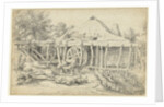 Watermill by Jacob Isaacksz. van Ruisdael