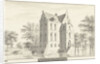 The castle Enspijk by Cornelis Pronk