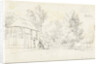 Church in the village Cabauw by Cornelis Pronk