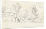 Church in the village Cabauw by Cornelis Pronk