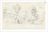 Church in the village Cabauw by Cornelis Pronk