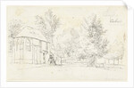 Church in the village Cabauw by Cornelis Pronk
