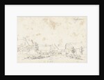 The village Vuilendam at Molenaarsgraaf in Alblasserwaard The Netherlands by Cornelis Pronk