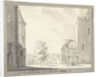 Courtyard of the Oldehuis or castle to Vollenhove The Netherlands by Hendrik Spilman