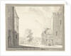Courtyard of the Oldehuis or castle to Vollenhove The Netherlands by Hendrik Spilman