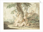 Playing naked boys by Arnout Rentinck