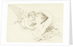 Reclining Venus with Cupid by David Pièrre Giottino Humbert de Superville