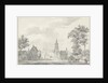 View of one of the city gates of Buren The Netherlands by Pieter Jan van Liender