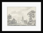 View of one of the city gates of Buren The Netherlands by Pieter Jan van Liender