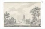 View of one of the city gates of Buren The Netherlands by Pieter Jan van Liender