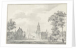 View of one of the city gates of Buren The Netherlands by Pieter Jan van Liender