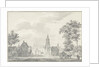 View of one of the city gates of Buren The Netherlands by Pieter Jan van Liender
