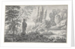 Arcadian landscape by Anonymous