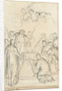 Pagan priests sacrificed on an altar by Jacob de Wit