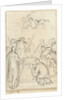 Pagan priests sacrificed on an altar by Jacob de Wit