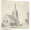 Church in Voorschoten The Netherlands by Hendrik Tavenier