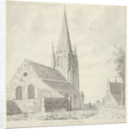 Church in Voorschoten The Netherlands by Hendrik Tavenier