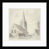 Church in Voorschoten The Netherlands by Hendrik Tavenier