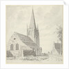 Church in Voorschoten The Netherlands by Hendrik Tavenier