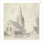 Church in Voorschoten The Netherlands by Hendrik Tavenier