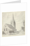 Church in Voorschoten The Netherlands by Hendrik Tavenier