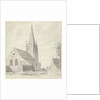 Church in Voorschoten The Netherlands by Hendrik Tavenier