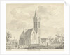 Church of Haringhuizen The Netherlands by Abraham de Haen II